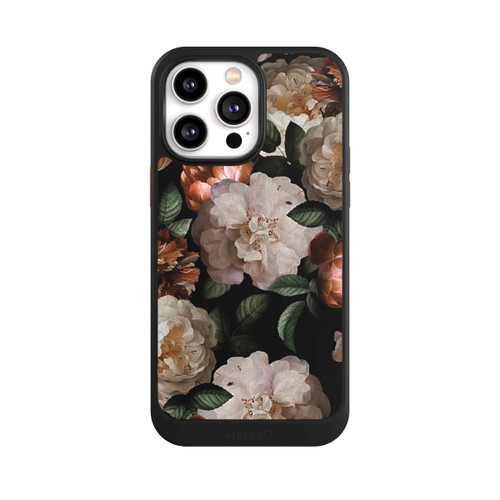 Apple iPhone 14 Pro Max NIVOcore Tapete mit Kupferrosen