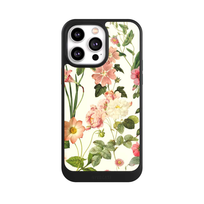 iPhone 14 Pro Max NIVOcore Wildblumen auf Hellgelb