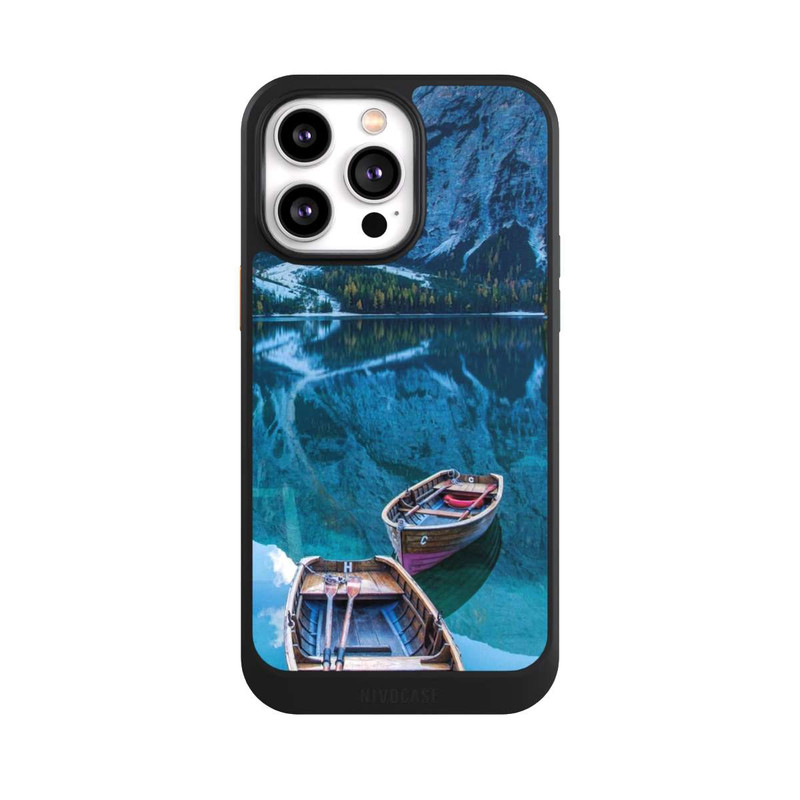 iPhone 14 Pro Max NIVOcore Nature Lac Bateau