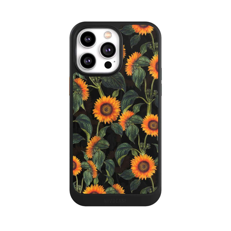 iPhone 14 Pro Max NIVOcore Sonnenblume schwarz
