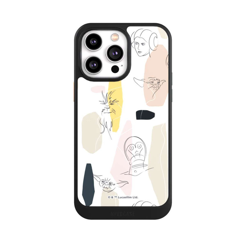 iPhone 14 Pro Max NIVOcore Bright Side Line Art