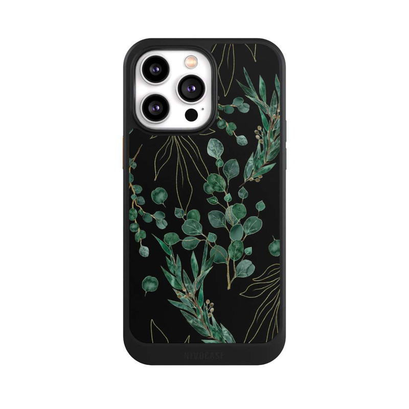 iPhone 14 Pro Max NIVOcore Eucalyptus Leaves black