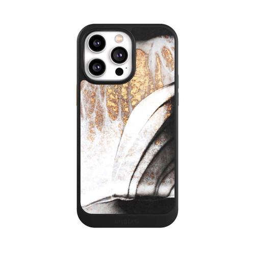 Apple iPhone 14 Pro Max NIVOcore Schwarze und goldene Adern