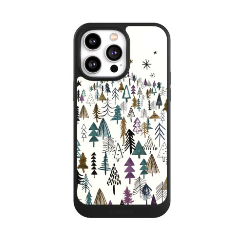 Apple iPhone 14 Pro Max NIVOcore Bergbäume Wald Lila