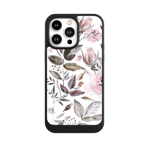 Apple iPhone 14 Pro Max NIVOcore Aquarell braune Rosenblüten