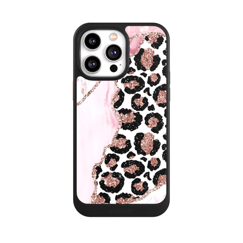 iPhone 14 Pro Max NIVOcore Patterns and Textures Smooth Pink