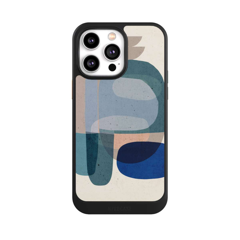 iPhone 14 Pro Max NIVOcore Pierres n° 3 Bleu