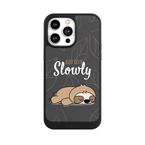 Apple iPhone 14 Pro Max NIVOcore Just Do It Slowly Sloth Grey