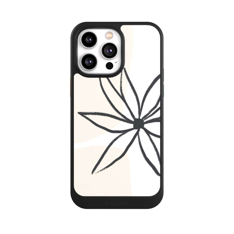 iPhone 14 Pro Max NIVOcore Blume und Creme