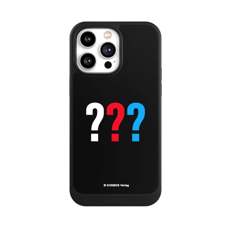 iPhone 14 Pro Max NIVOcore Drei Fragezeichen Logo