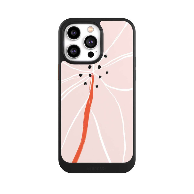 iPhone 14 Pro Max NIVOcore Abstrakte Blume Nr. 1