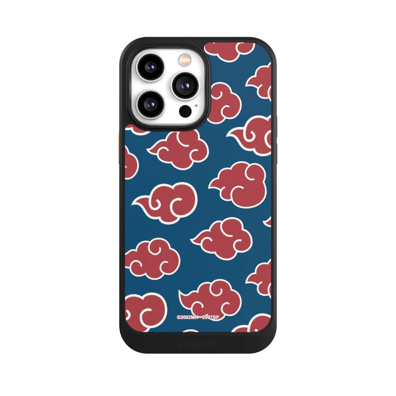 iPhone 14 Pro Max NIVOcore Akatsuki Pattern Blue