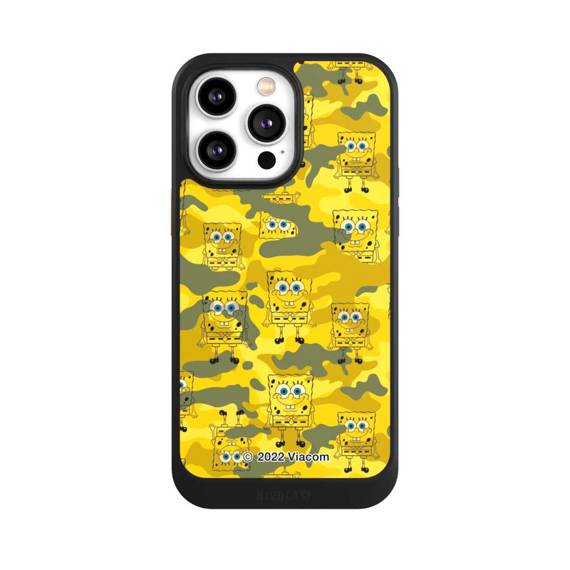 iPhone 14 Pro Max NIVOcore Spongebob-Army Design