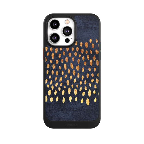 Apple iPhone 14 Pro Max NIVOcore Muster Gold und Marine