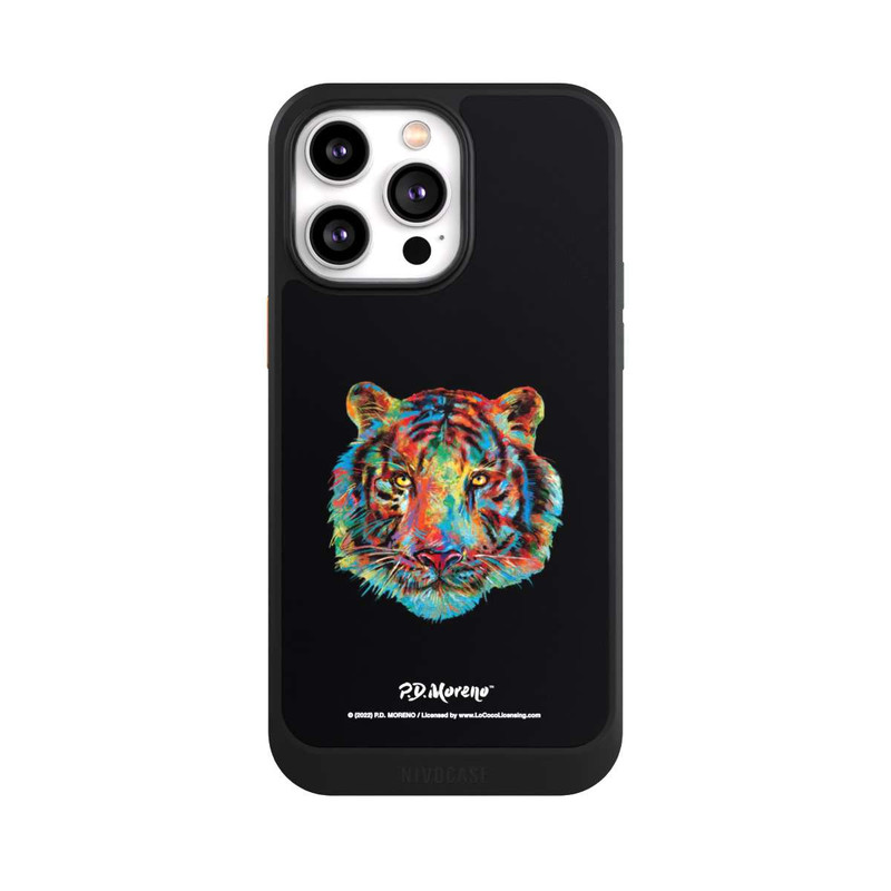 iPhone 14 Pro Max NIVOcore Tiger Art By P.D. Moreno