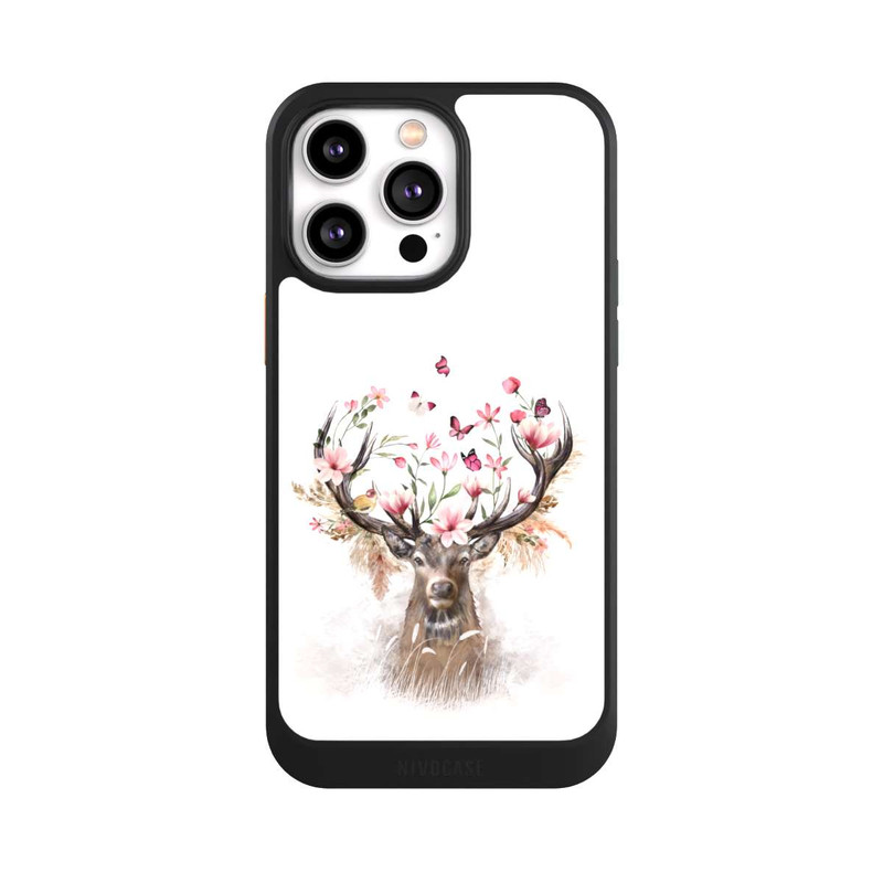 iPhone 14 Pro Max NIVOcore Cerf & Fleurs