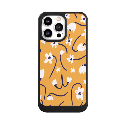 Apple iPhone 14 Pro Max NIVOcore Pattern Petites Fleurs Jaunes