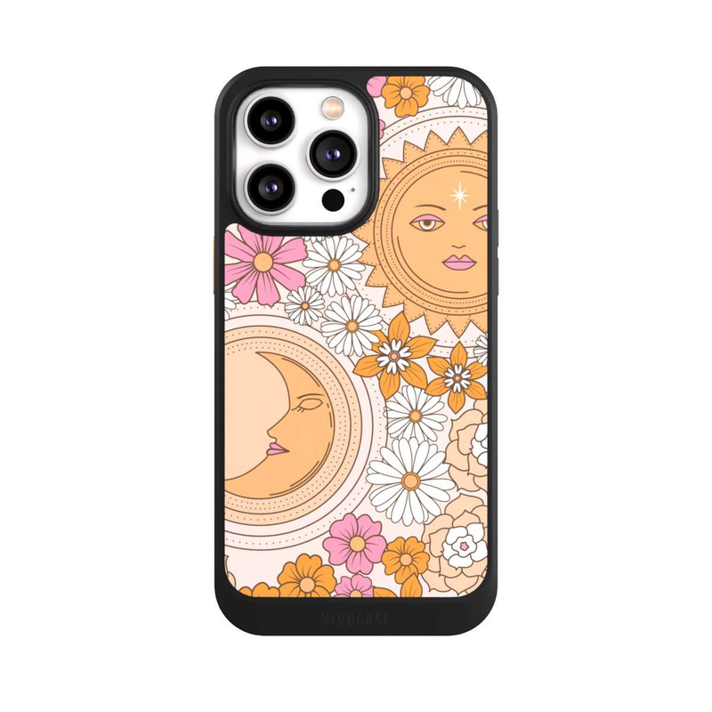 iPhone 14 Pro Max NIVOcore Fleurs Soleil & Lune
