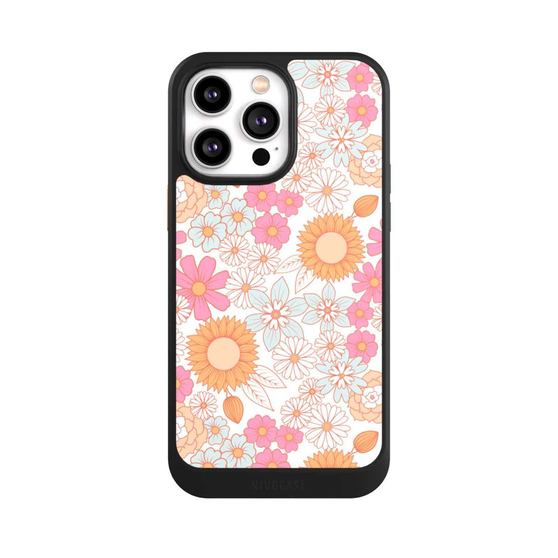 iPhone 14 Pro Max NIVOcore Retro Boho Blumen