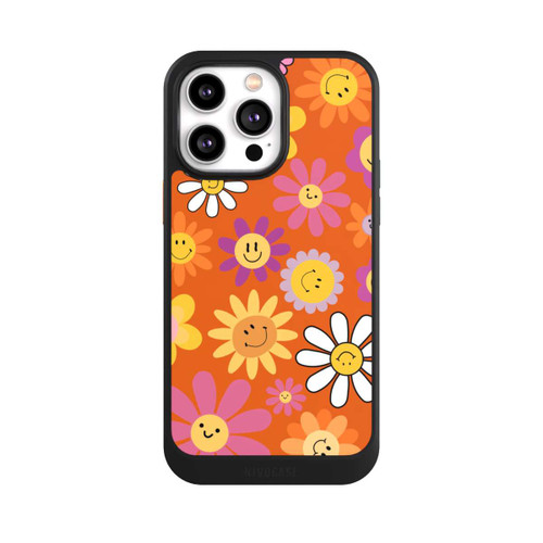 Apple iPhone 14 Pro Max NIVOcore Smiles Orange Flowers