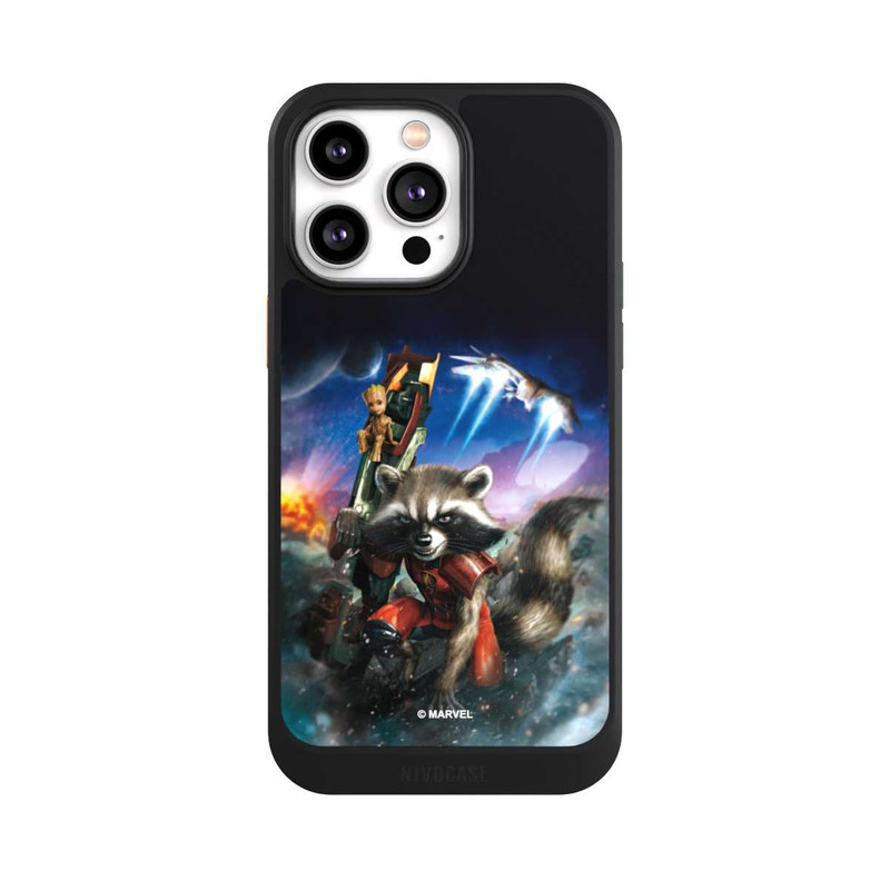 iPhone 14 Pro Max NIVOcore Rocket & Baby Groot Guardians Of The Galaxy