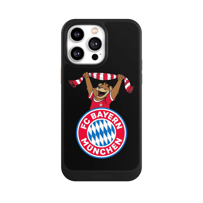 iPhone 14 Pro Max NIVOcore Bernie Jubel mit Schal Schwarz