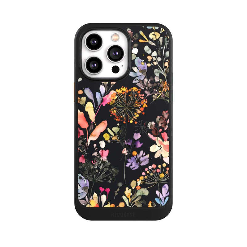 iPhone 14 Pro Max NIVOcore Herbes sauvages noires