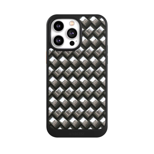 Apple iPhone 14 Pro Max NIVOcore Glamour Silver Metal