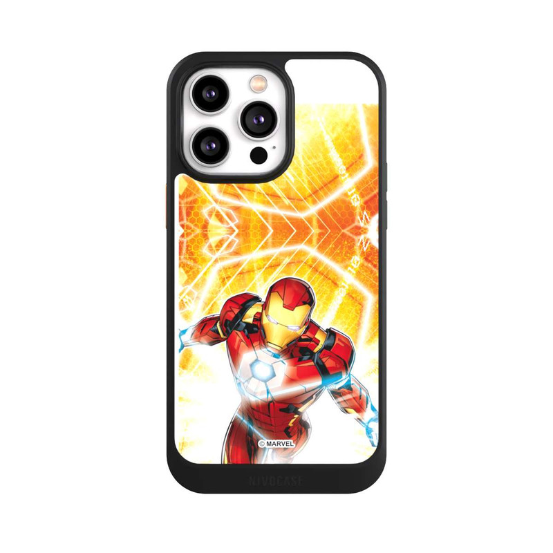 iPhone 14 Pro Max NIVOcore Iron Man on Fire