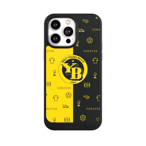 Apple iPhone 14 Pro Max NIVOcore BSC YB Gelb Schwarz Muster