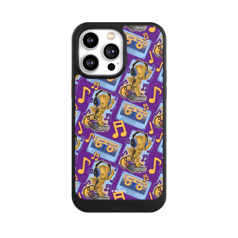 iPhone 14 Pro Max NIVOcore Groot Comic Headphones Guardians of the Galaxy