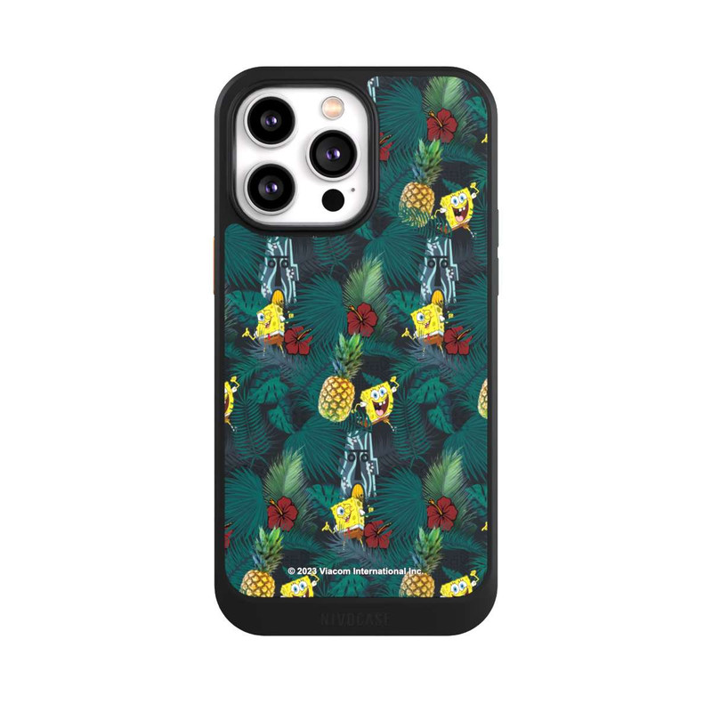 iPhone 14 Pro Max NIVOcore Spongebob Ananas-Muster
