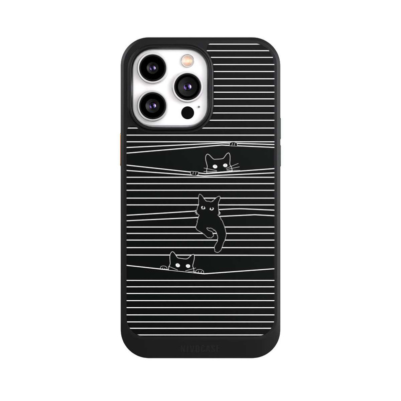 iPhone 14 Pro Max NIVOcore Cats Peeping