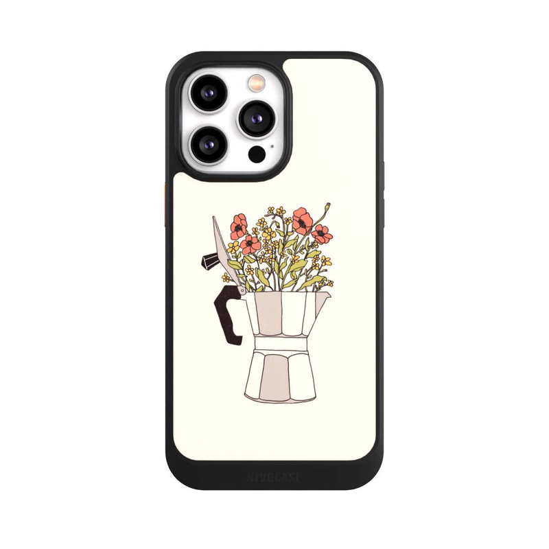 iPhone 14 Pro Max NIVOcore Moka Flowers