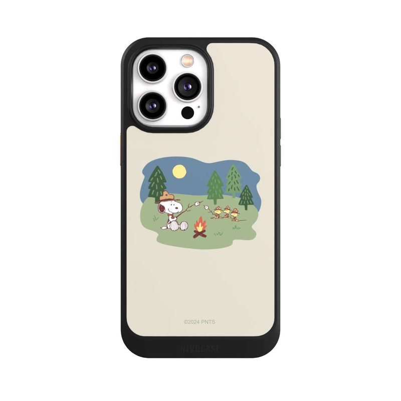 iPhone 14 Pro Max NIVOcore Snoopy Lagerfeuer