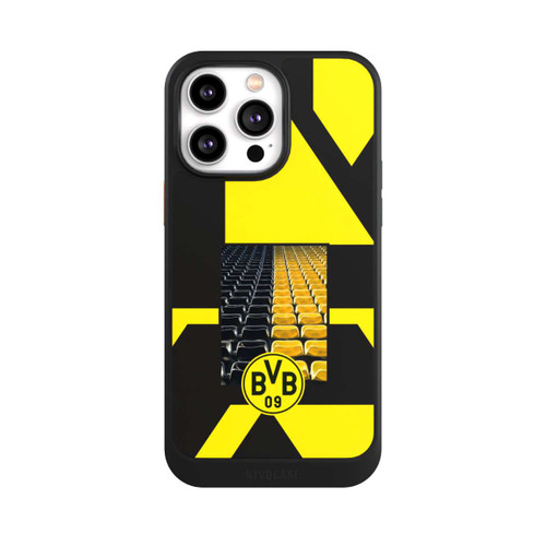 Apple iPhone 14 Pro Max NIVOcore BVB Tribüne Schwarz Gelb