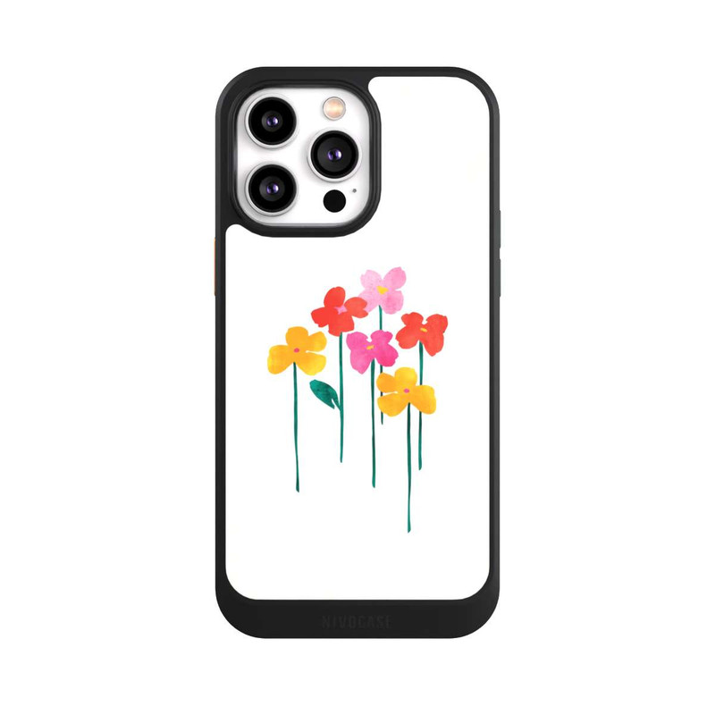 iPhone 14 Pro Max NIVOcore Kleine glückliche Blumen