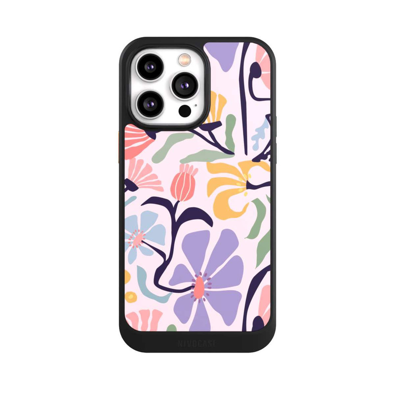 iPhone 14 Pro Max NIVOcore Flower Market Ibiza Pink