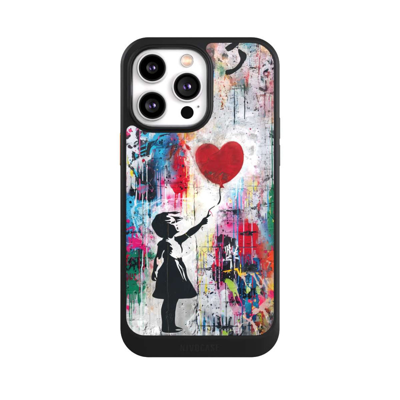 iPhone 14 Pro Max NIVOcore Balloon Girl Colorful