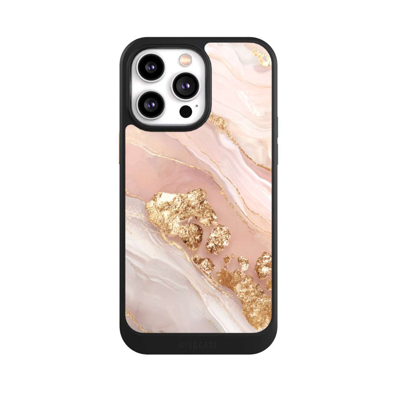 iPhone 14 Pro Max NIVOcore Eleganz Gold Marmor