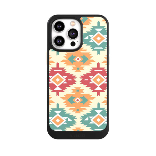 Apple iPhone 14 Pro Max NIVOcore Modern Tribal Boho Aztec Geometric Design 1