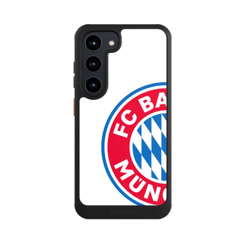 Samsung Galaxy S23 NIVOcore Großes FCB Logo Weiß