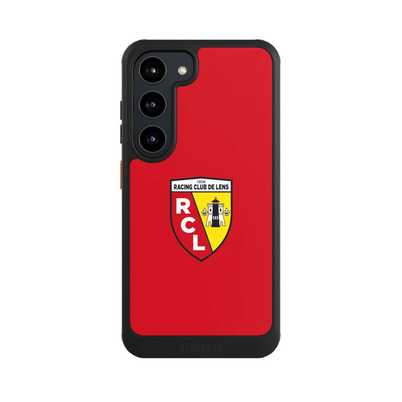 Galaxy S23 NIVOcore RC Lens Logo - Rot