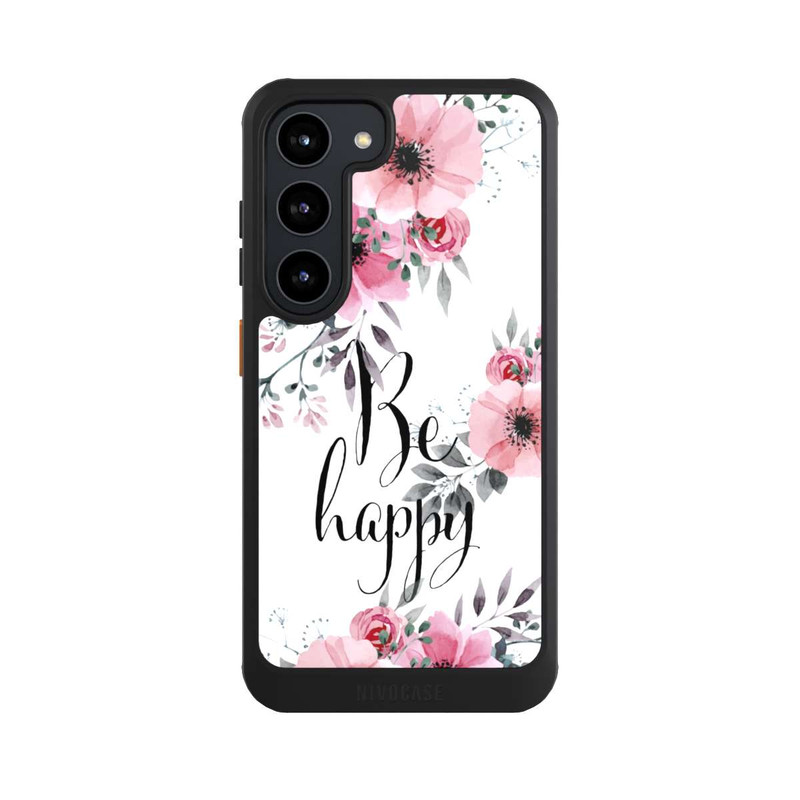 Galaxy S23 NIVOcore Be Happy Fleurs