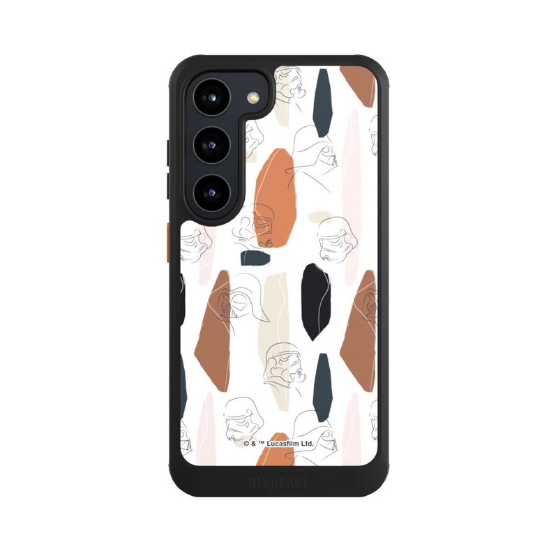 Galaxy S23 NIVOcore Dunkle Seite Line Art