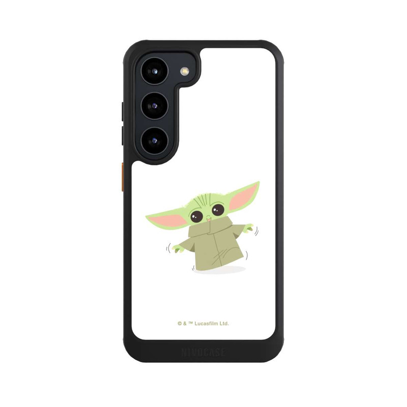 Galaxy S23 NIVOcore Baby Yoda läuft