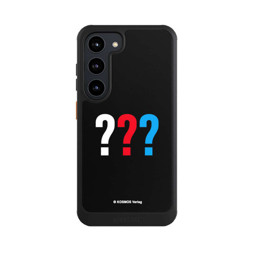 Samsung Galaxy S23 NIVOcore Drei Fragezeichen Logo