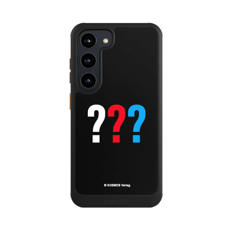Galaxy S23 NIVOcore Drei Fragezeichen Logo