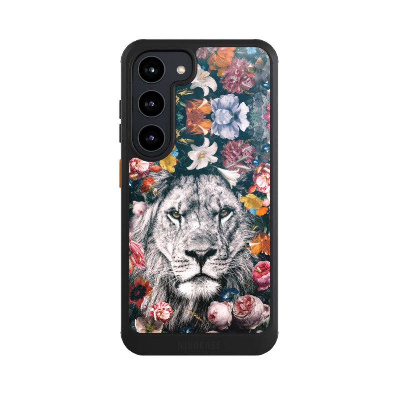 Galaxy S23 NIVOcore Lion Flowers
