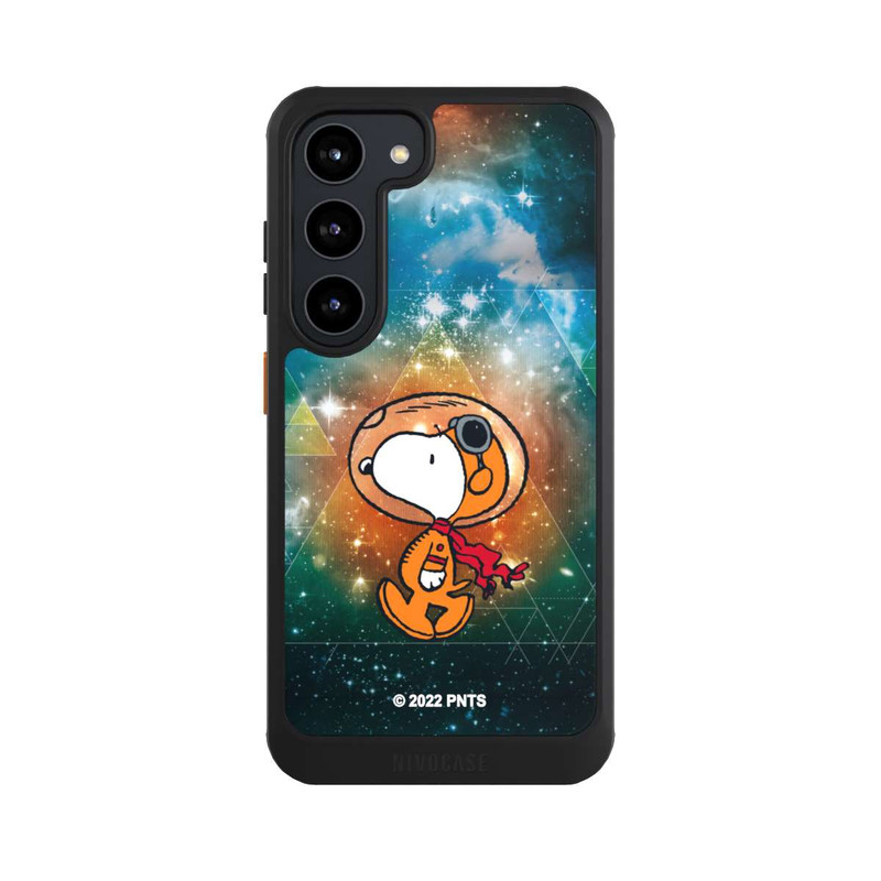 Galaxy S23 NIVOcore Snoopy Space Traveller Green